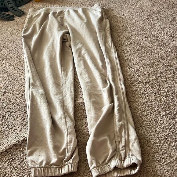 Aerie beige jogger pants M - Picture 1 of 8